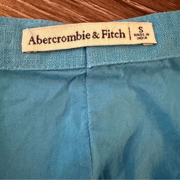 Abercrombie & Fitch Linen Cotton Square Neck Dress - Picture 2 of 6